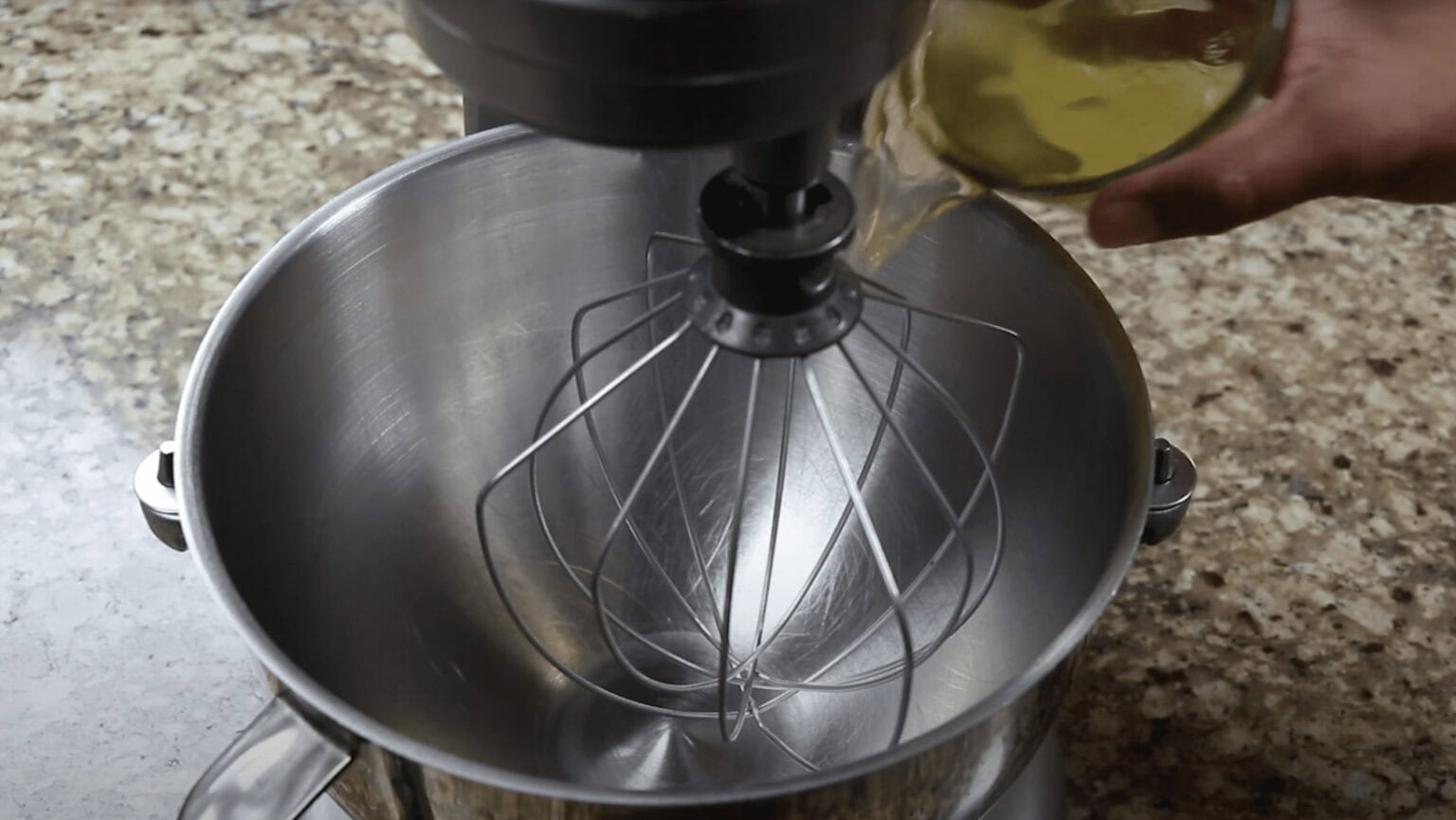 making the meringue